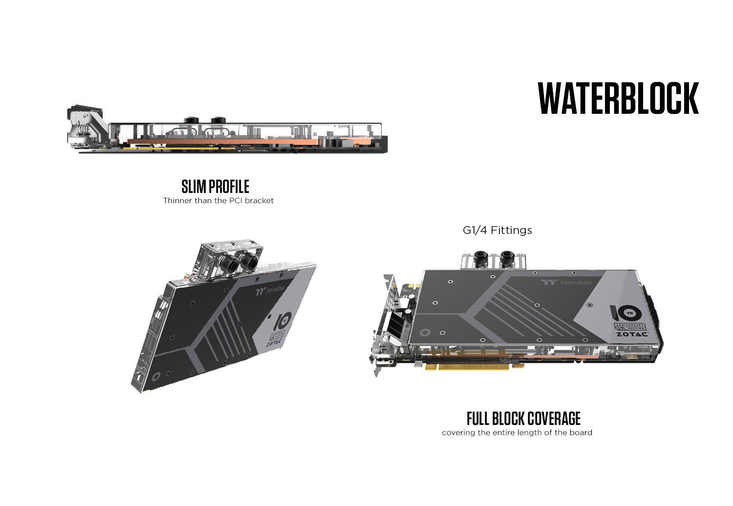 Amazon | ZOTAC GeForce GTX 1080 ArcticStorm Thermaltake 10周年記念
